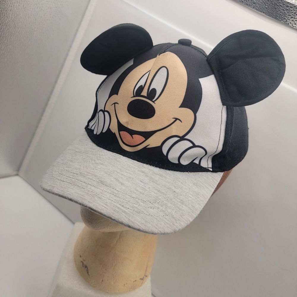 Disney Mickey Mouse Baseball Cap 3D Ears‎ Adjustable Snapback Hat Kids